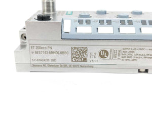 Siemens 6ES7 143-6BH00-0BB0 SIMATIC ET 200eco PN Digital I/O, DIQ 16x24VDC/0.5A