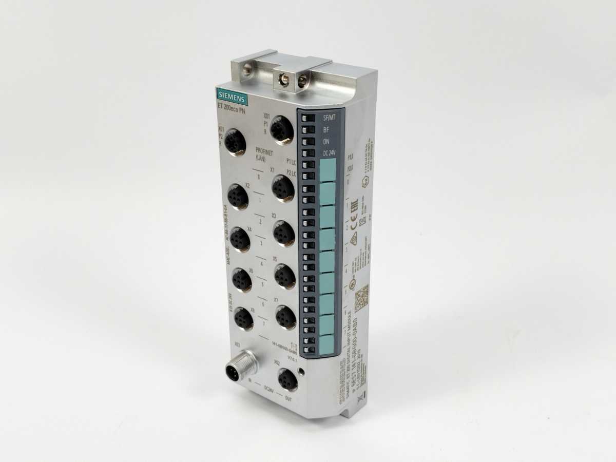 Siemens 141-6BG00-0AB0 SIMATIC ET200 Digital Input Module, Compact Device 8DI
