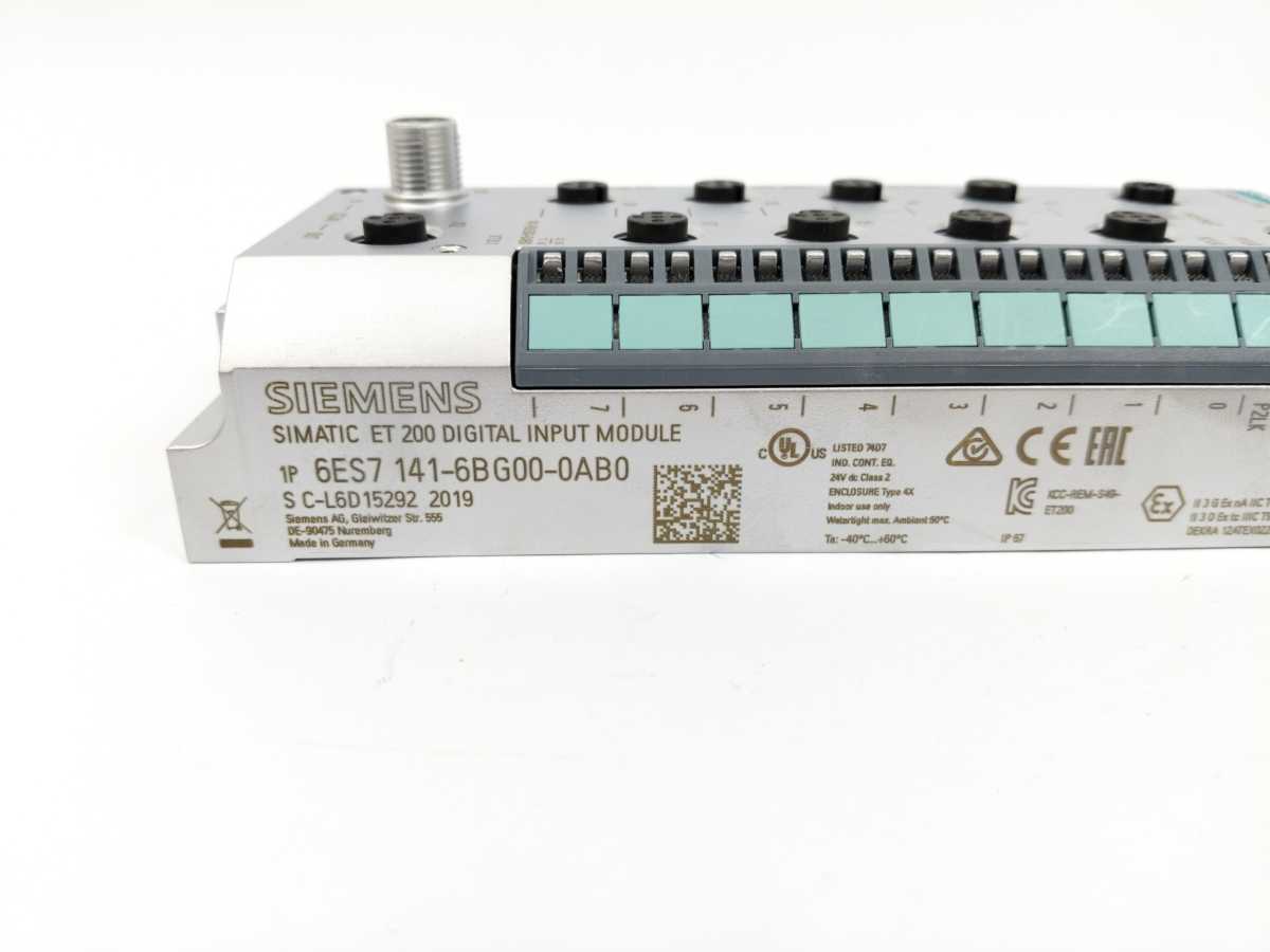 Siemens 141-6BG00-0AB0 SIMATIC ET200 Digital Input Module, Compact Device 8DI