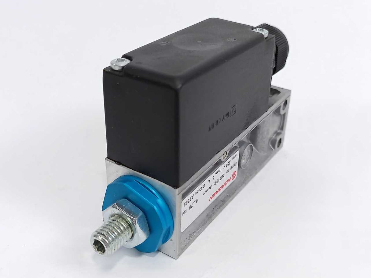 NORGREN 0821051 Hydraulic Pressure Switch 5-70bar, Umax 250V, Imax 5A