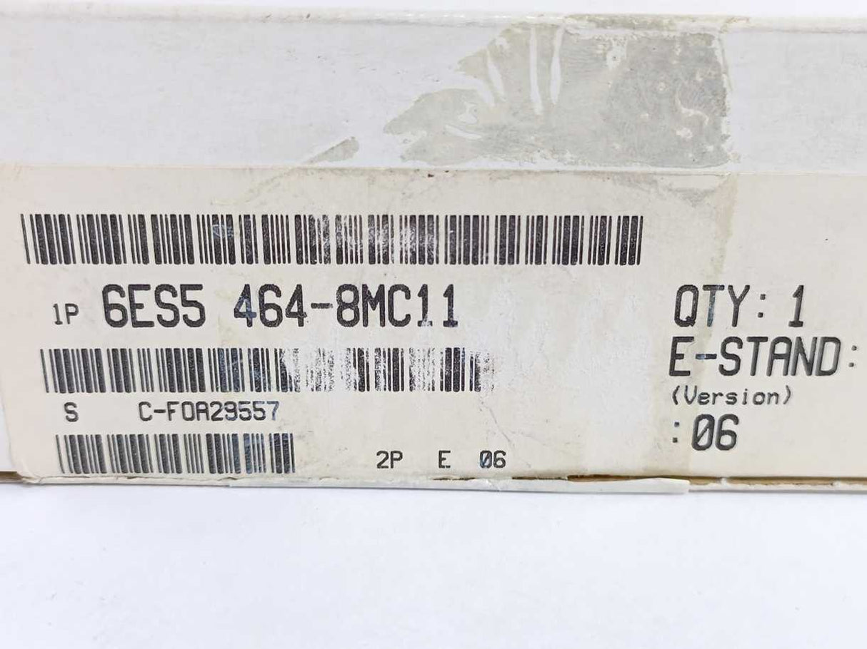 Siemens 6ES5464-8MC11 SIMATIC Analog Input Module