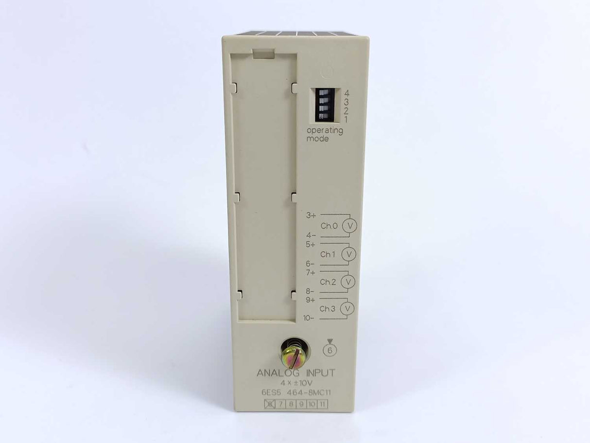 Siemens 6ES5464-8MC11 SIMATIC Analog Input Module