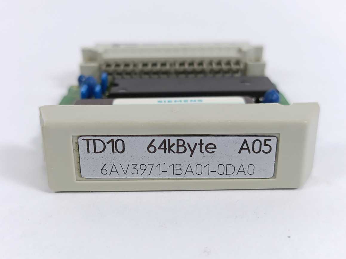 Siemens 6AV3971-1BA01-0DA Memory Card 64KB