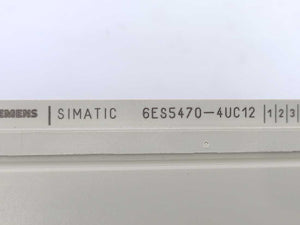 Siemens 6ES5470-4UC12 SIMATIC S5 470 Analog Output Module