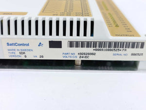 SattControl 492620902 SDA SattCon05 Slimeline PLC Module 24VDC
