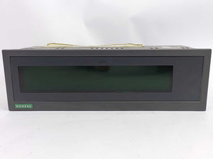 Siemens 6AV3010-1EL00 Text Display TD10/240-8