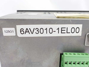 Siemens 6AV3010-1EL00 Text Display TD10/240-8