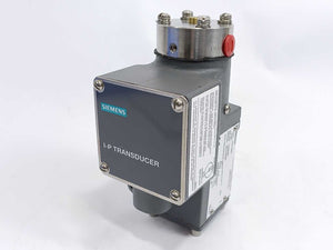 Siemens 77S16B3 Model Series 77 Electric to Pneumatic Transducer, 4-20mA