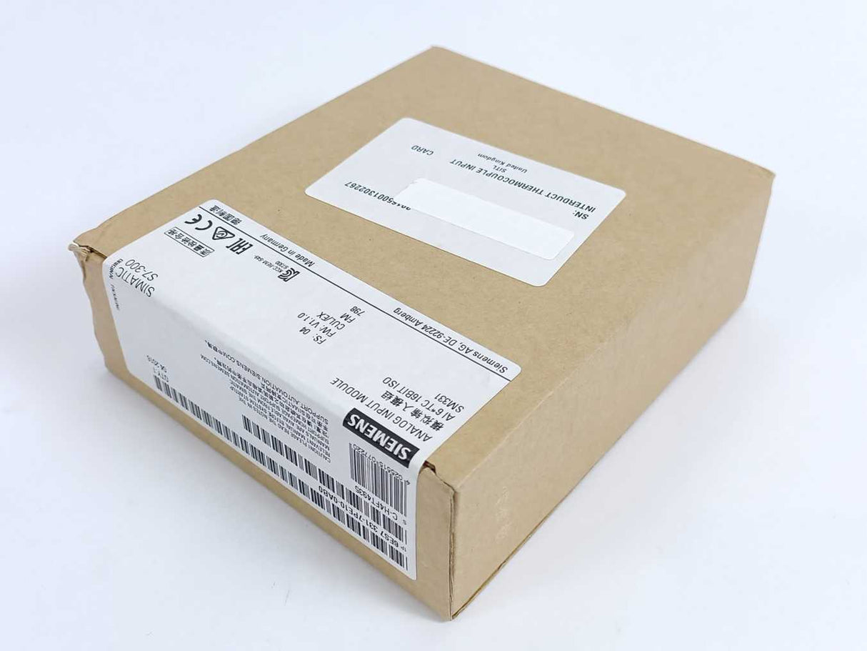 Siemens 6ES7331-7PE10-0AB0 SIMATIC S7-300 Analog Input Module SM 331