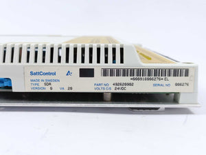 SattControl 492620902 SDA SattCon05 Slimeline PLC Module 24VDC