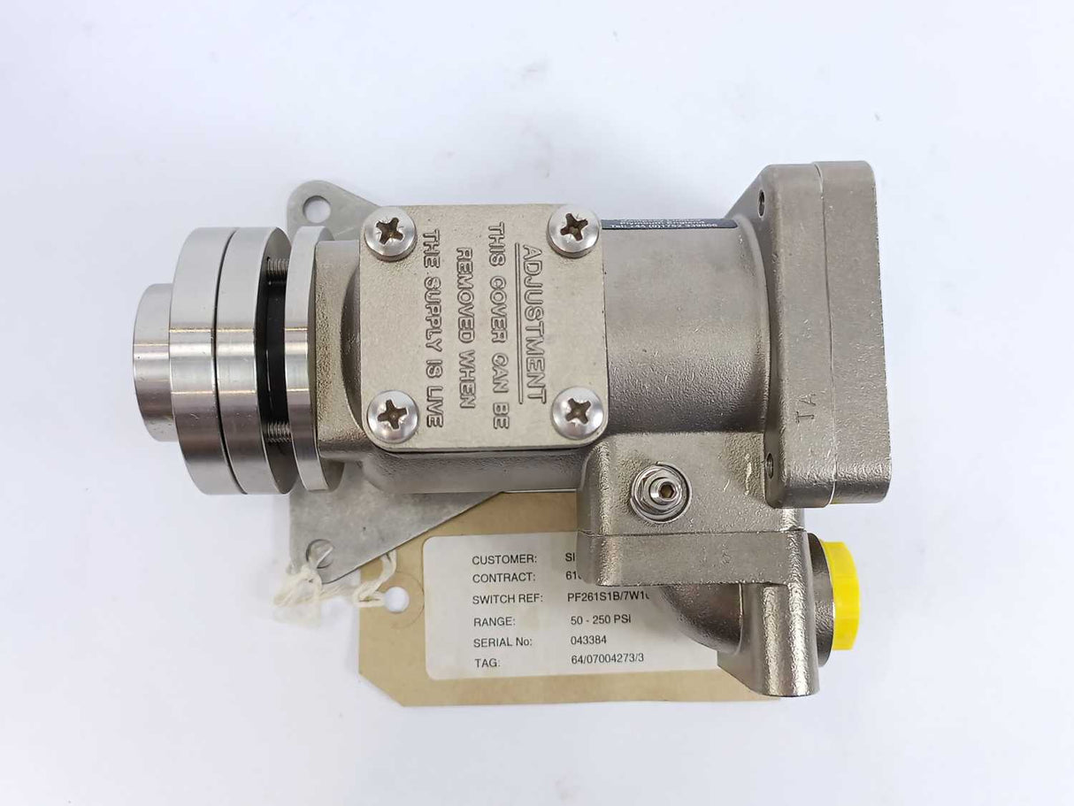 Pyropress PF261S1B/7W10F12P/32S1DB Titan Pressure Switch. Range 50-250PSI