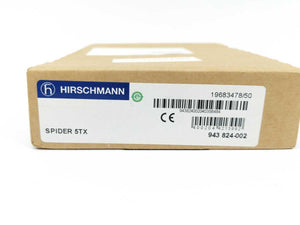 Hirschmann 943824-002 SPIDER 5TX Rail Switch