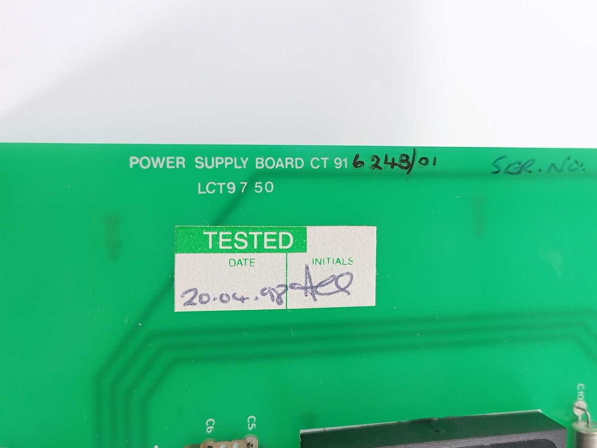 Siemens CT91624B/01 LCT9750 Power Supply Board