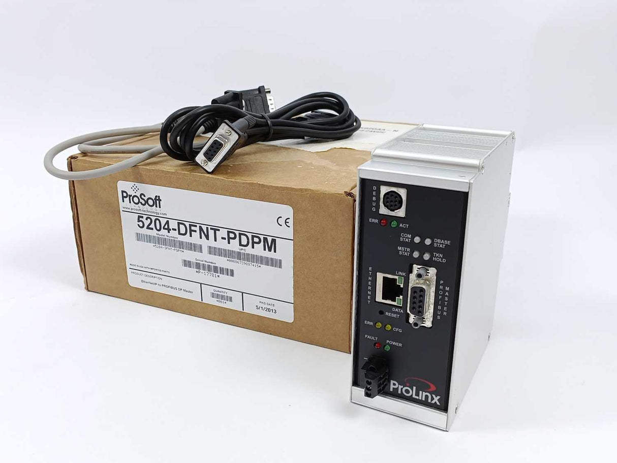ProSoft 5204-DFNT-PDPM EtherNet/IP to PROFIBUS DP Master Gateway
