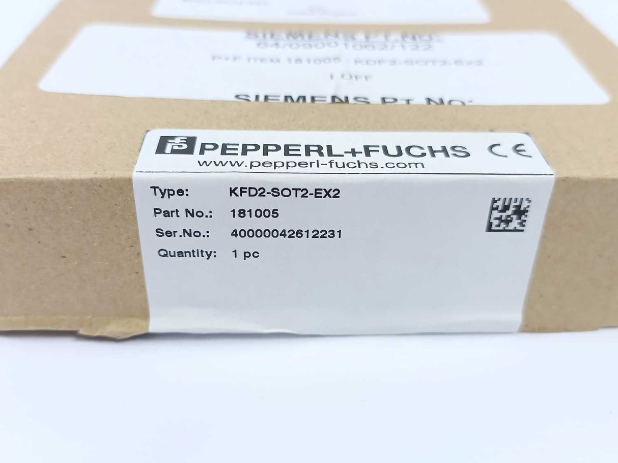 Pepperl+Fuchs 181005 KFD2-SOT2-EX2 Switch Amplifier