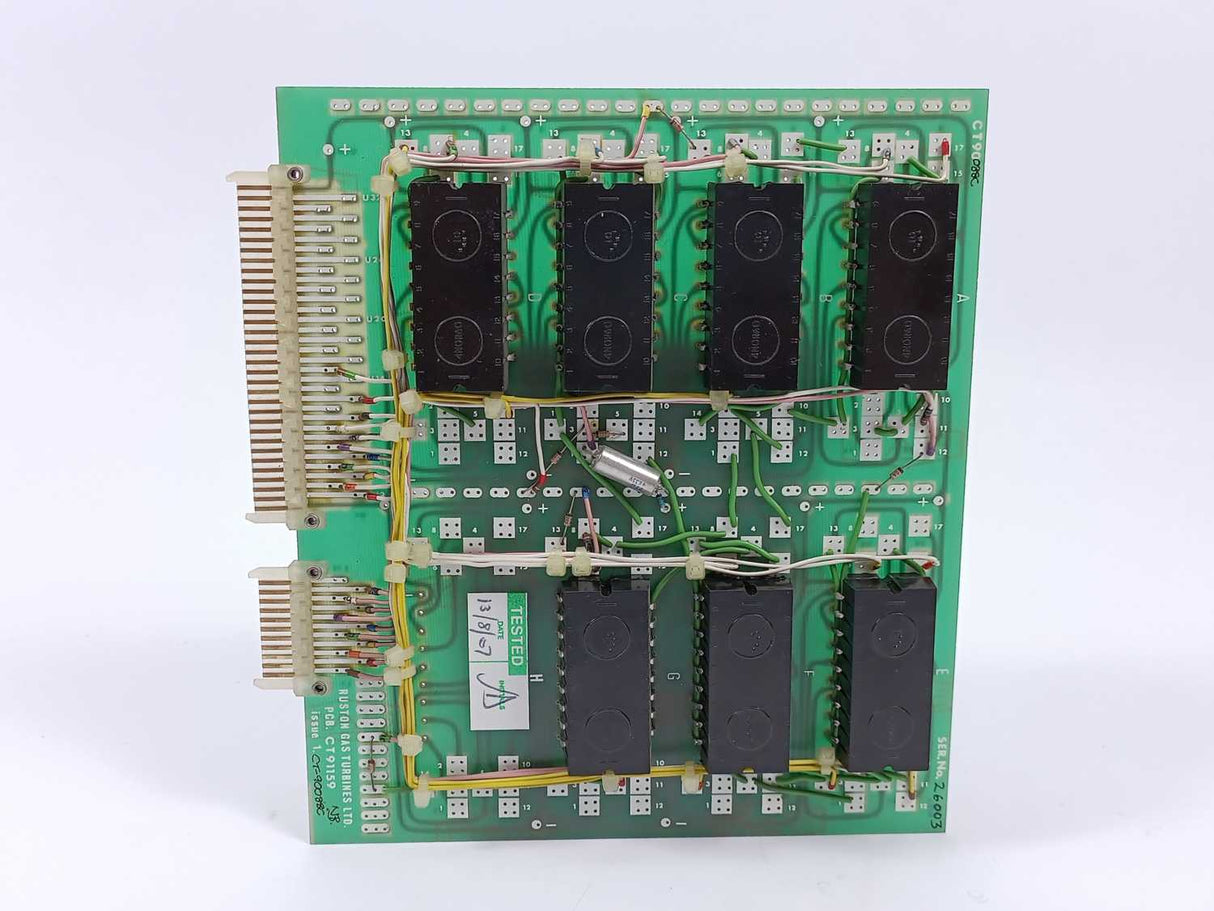 Ruston Gas Turbines CT91159 Circuit Board