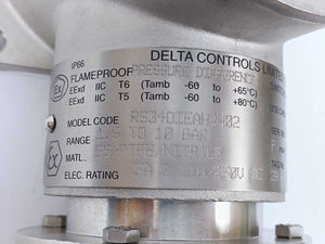 Delta Controls Limited S30 RS340IEAH2H02 Flameproof Pressure Difference