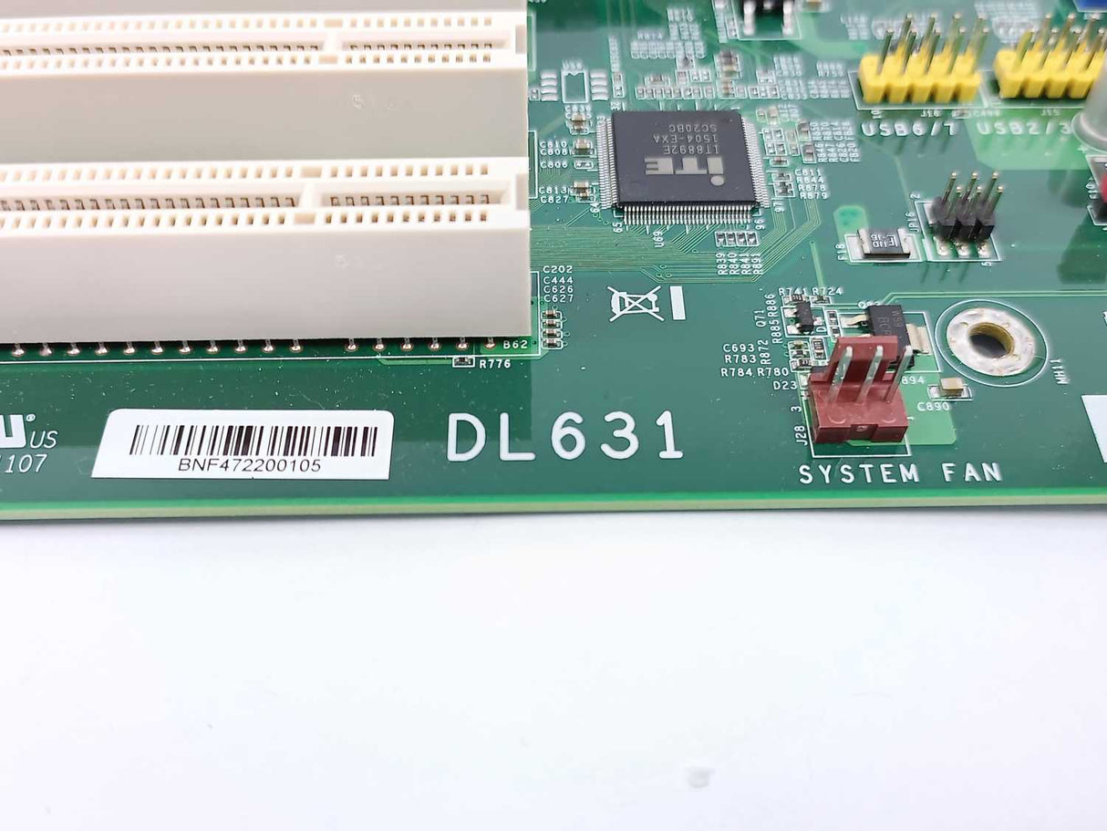 DFI DL631 Industrial Motherboard, Rev. A1, only mounted not used