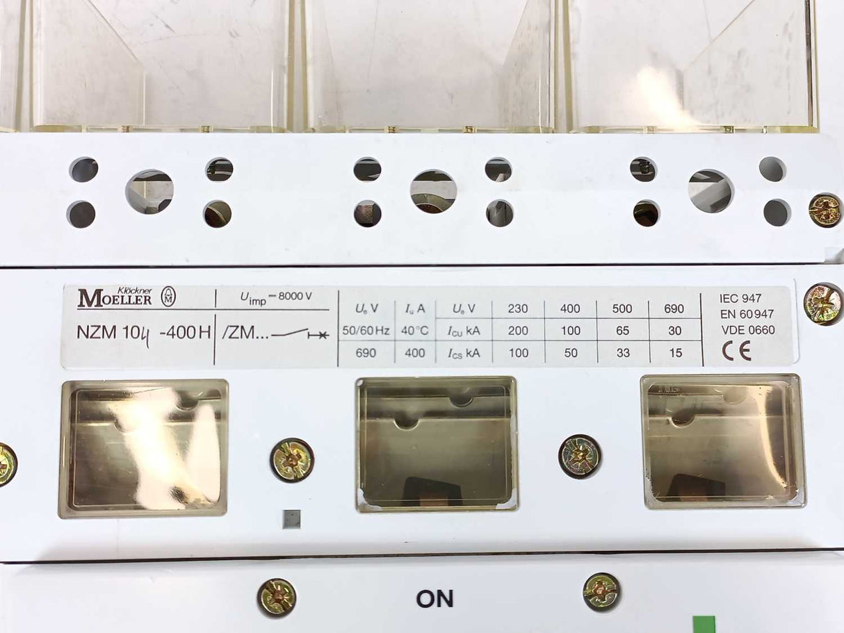 Klöckner Moeller NZM 104-400H Circuit Breaker