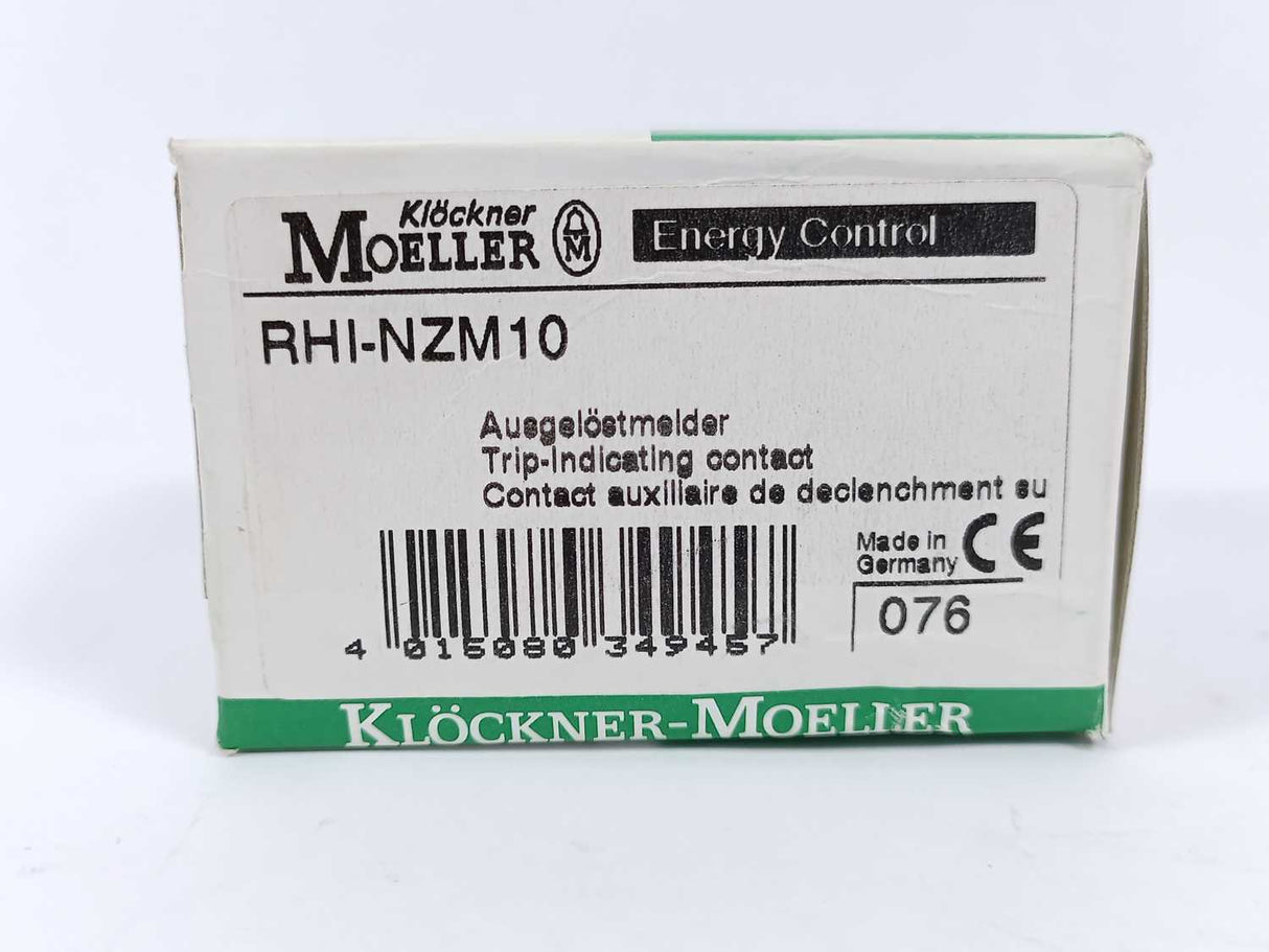 Klöckner Moeller RHI-NZM10 Trip-Indicating Contact