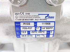 Prisma PI10S Single Acting Actuator