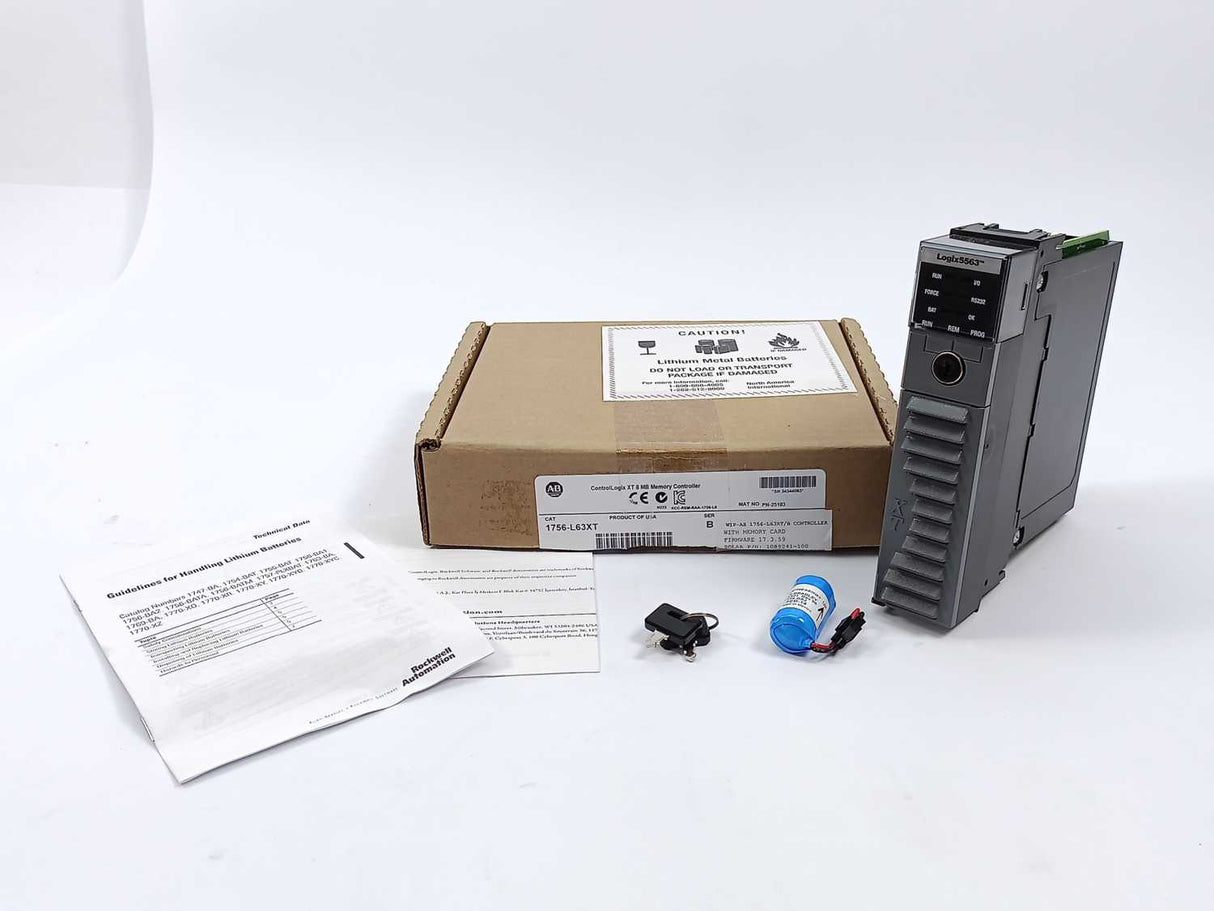 AB 1756-L63XT Ser. B ControlLogix XT 8 MB Memory Controller