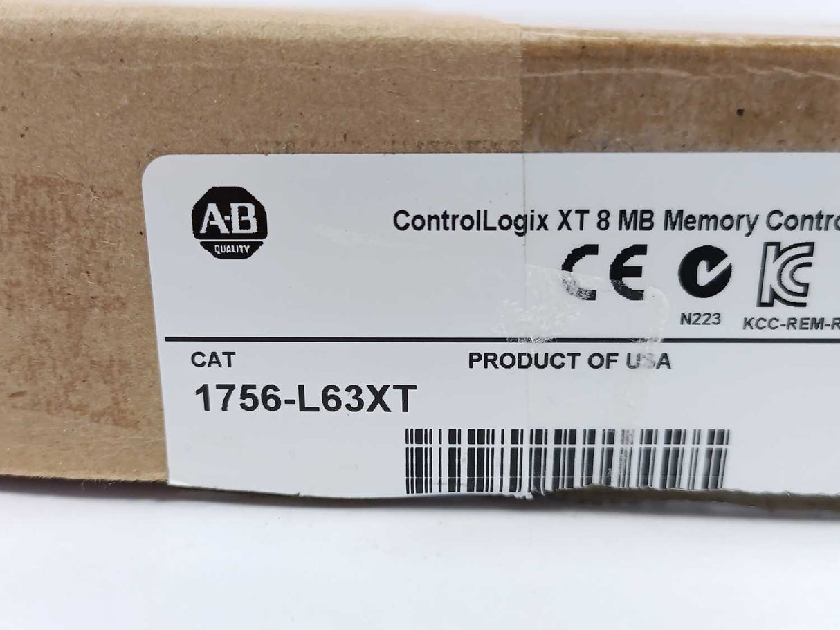 AB 1756-L63XT Ser. B ControlLogix XT 8 MB Memory Controller