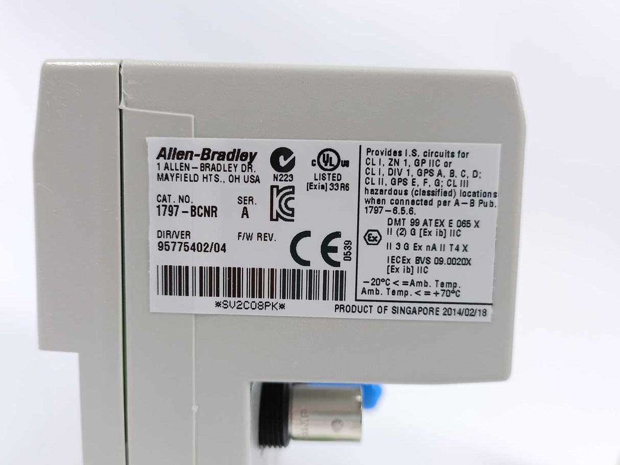 AB 1797-BCNR Ser. A FlexEx ControlNet Barrier