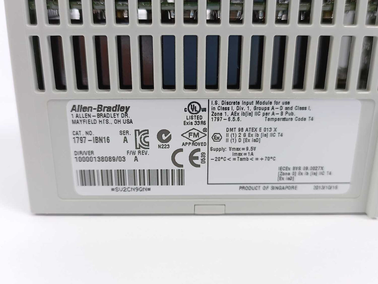 AB 1797-IBN16 Ser. A FlexEx 16 Point Input Module