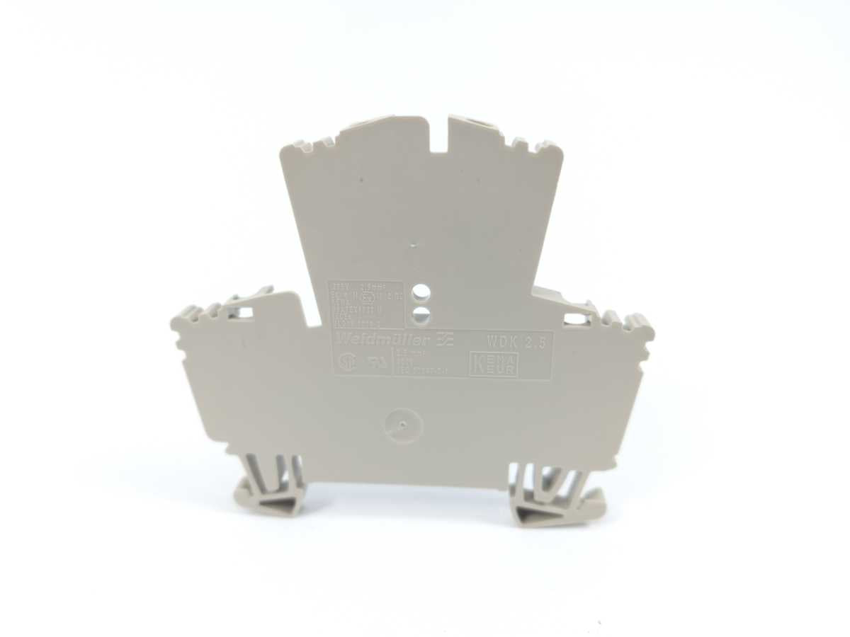 Weidmüller 1021500000 WDK 2.5 Multi-tier Modular Terminal. Box of 100pcs.