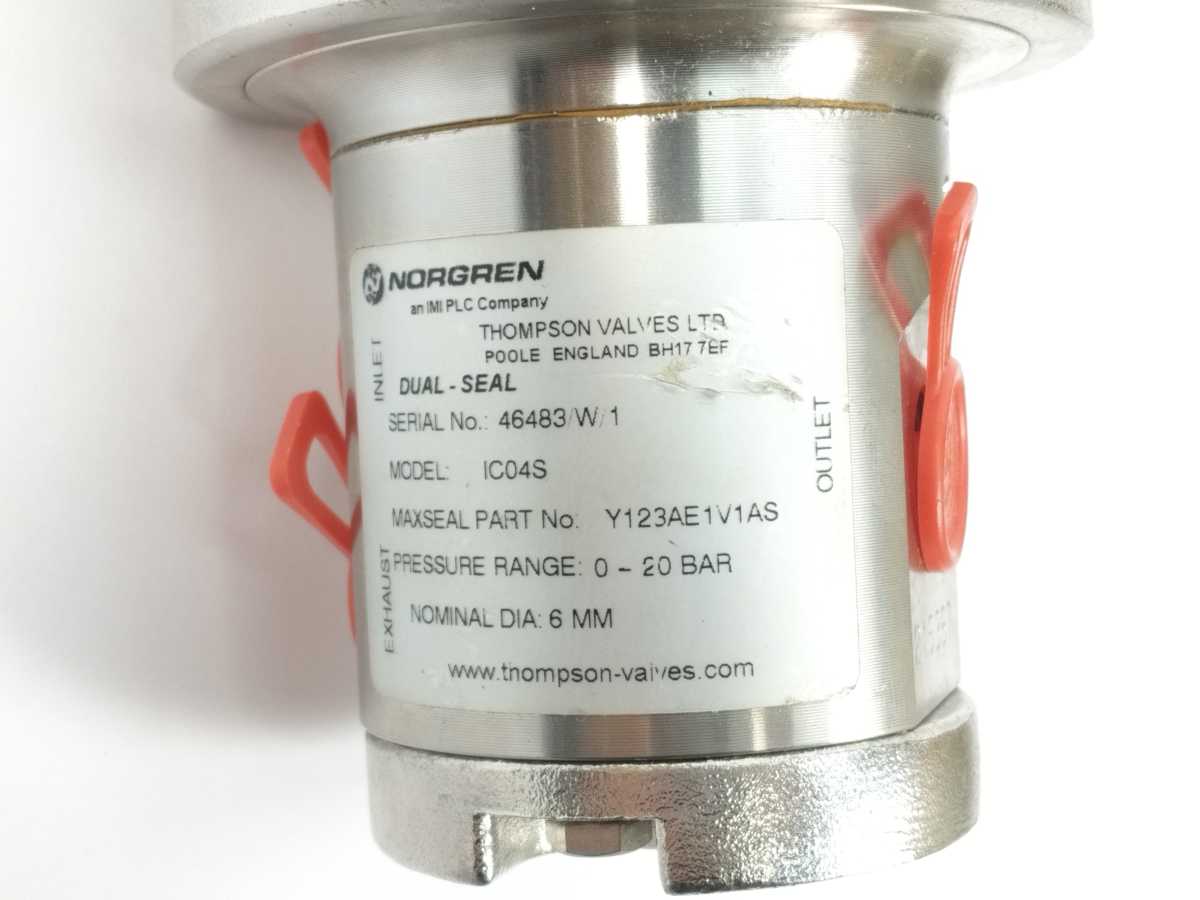 IMI NORGREN Y123AE1V1AS IC04S Solenoid Poppet Valve