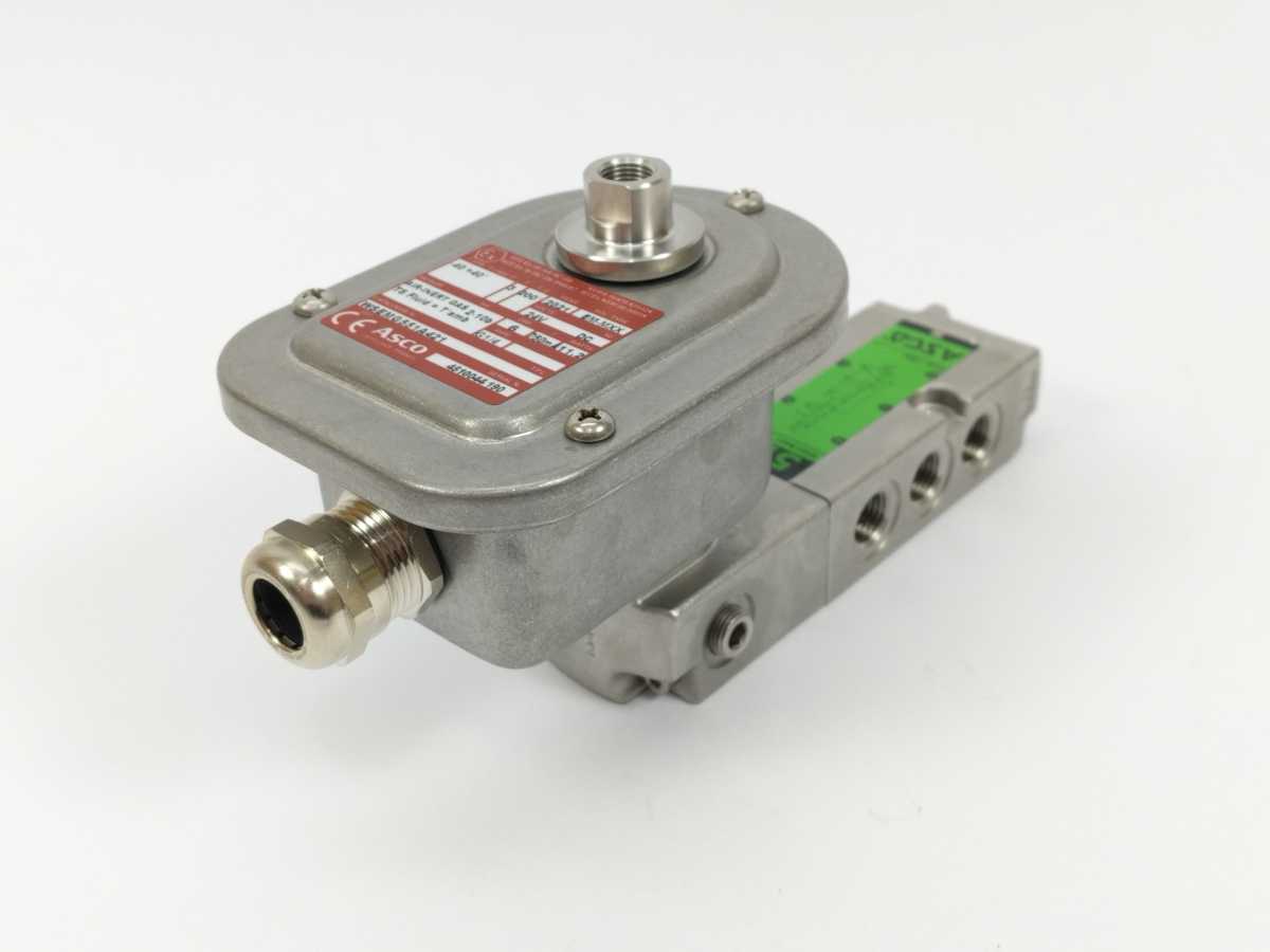 ASCO WSEMG551A421 w/ G551A421 Solenoid Valve Assembly