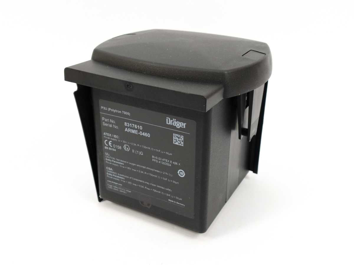 Dräger 8317610 Polytron 7000 Transmitter Display 4-20mA