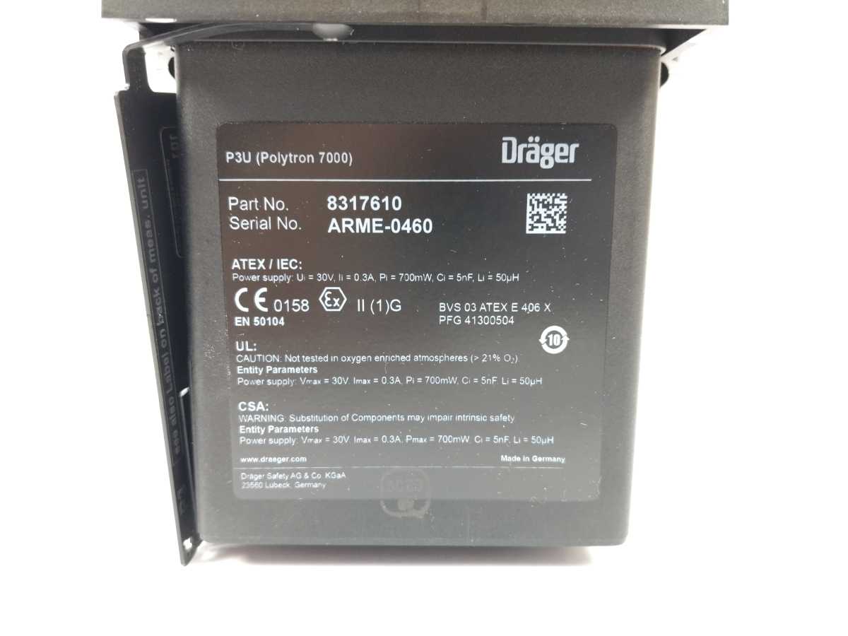 Dräger 8317610 Polytron 7000 Transmitter Display 4-20mA