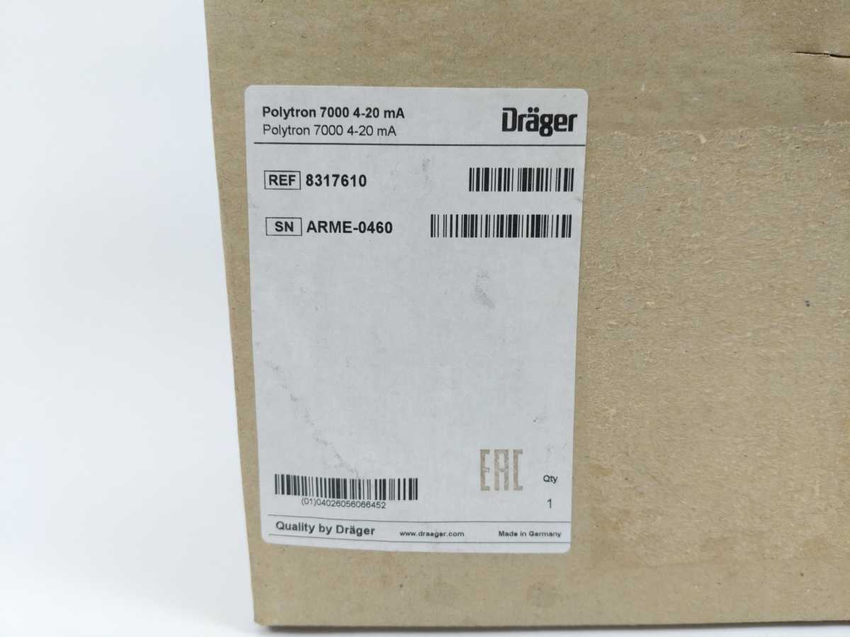 Dräger 8317610 Polytron 7000 Transmitter Display 4-20mA