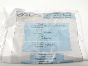 Gothe & Co 5548.1-04 Heavy-Duty Ceramic Terminal Block/Isolator