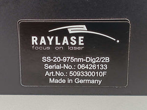 RAYLASE 509330010F Laser Beam Deflection Unit SS-20-975nm-Dig2/2B