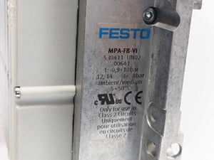 Festo 530411 Valve Terminal System