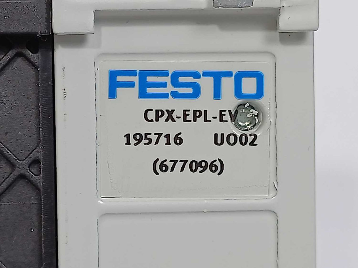 Festo 530411 Valve Terminal System