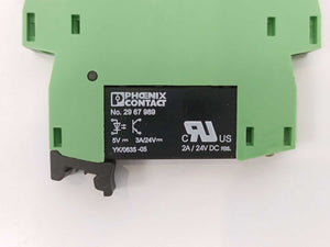 Phoenix Contact 2980241 PLC-BSC- 5DC/ 1/ACT Relay Socket 3 Pcs,