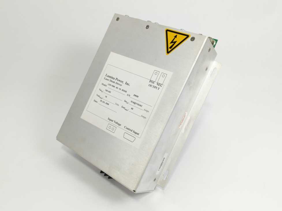 Lumina Power LDX-1000-60-16  Laser Diode Driver