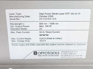 Optotools OTF 180-30-IP High Power Diode Laser