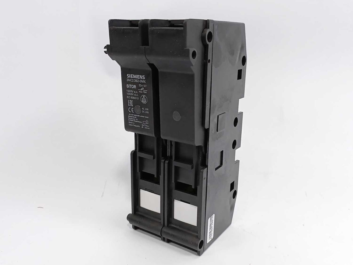 Siemens 3NC2392-0MK SITOR Fuse Holder Batch 2pcs.