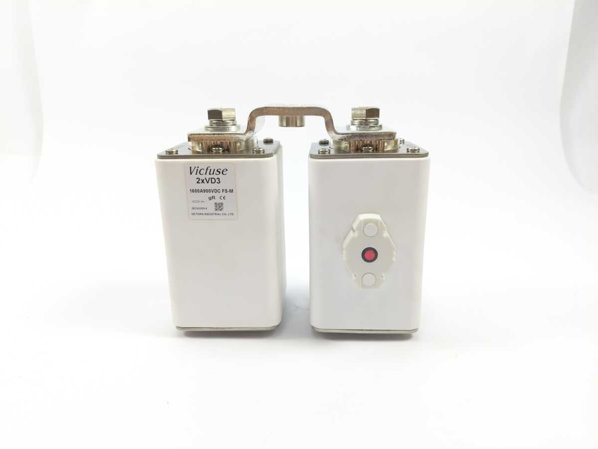 Vicfuse 2xVD3 1600A 900VDC FS-M Duel Fuses