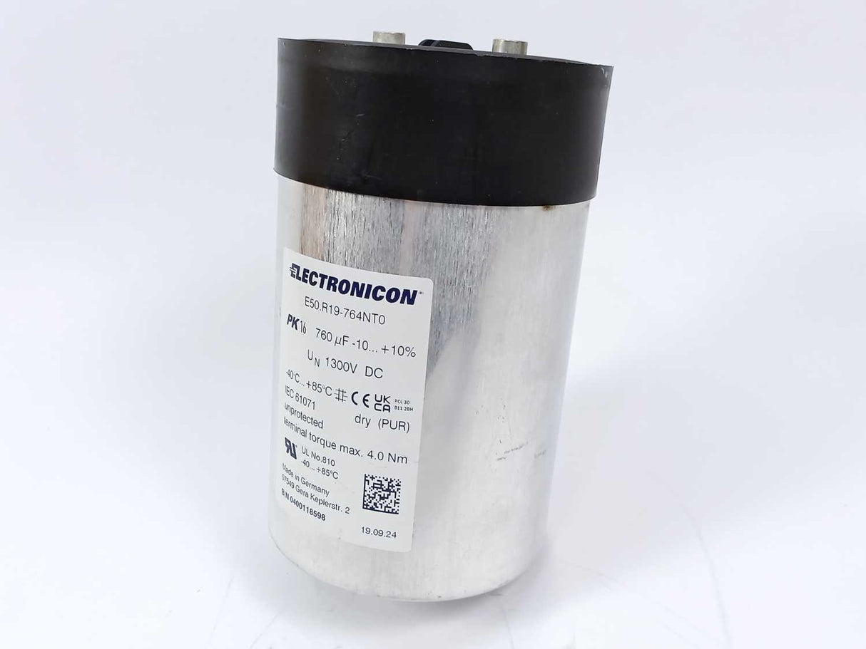 Electronic A/S E50.R19-764NT0 DC Capacitors with Low Inductance