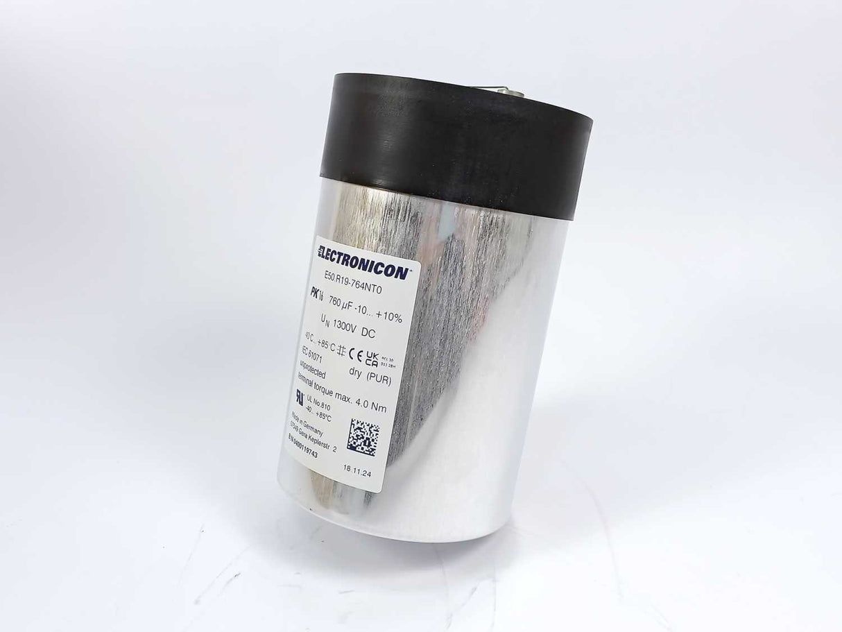 Electronic A/S E50.R19-764NT0 DC Capacitors with Low Inductance Batch 2 pcs.