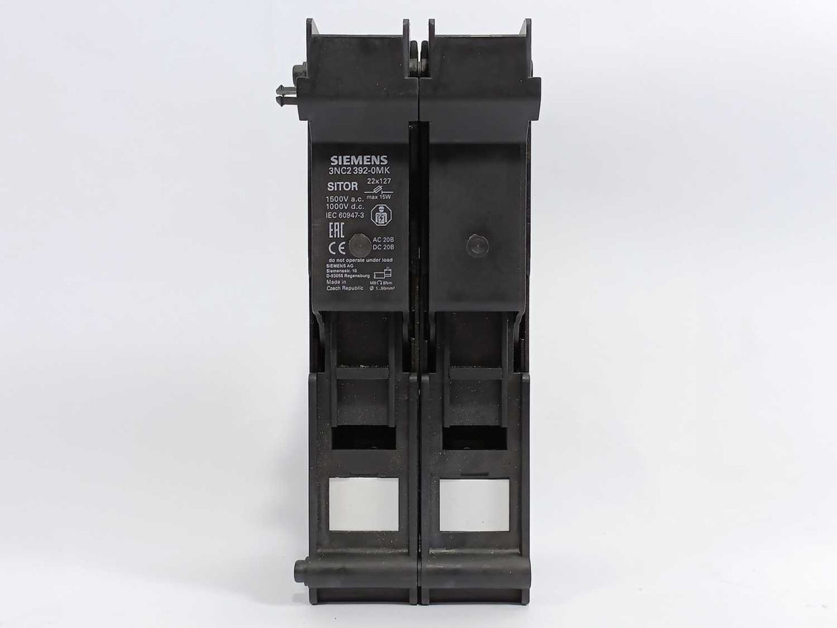 Siemens 3NC2392-0MK SITOR Fuse Holder