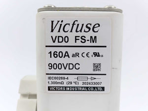 Vicfuse VD0 FS-M 160A 900VDC Fuse