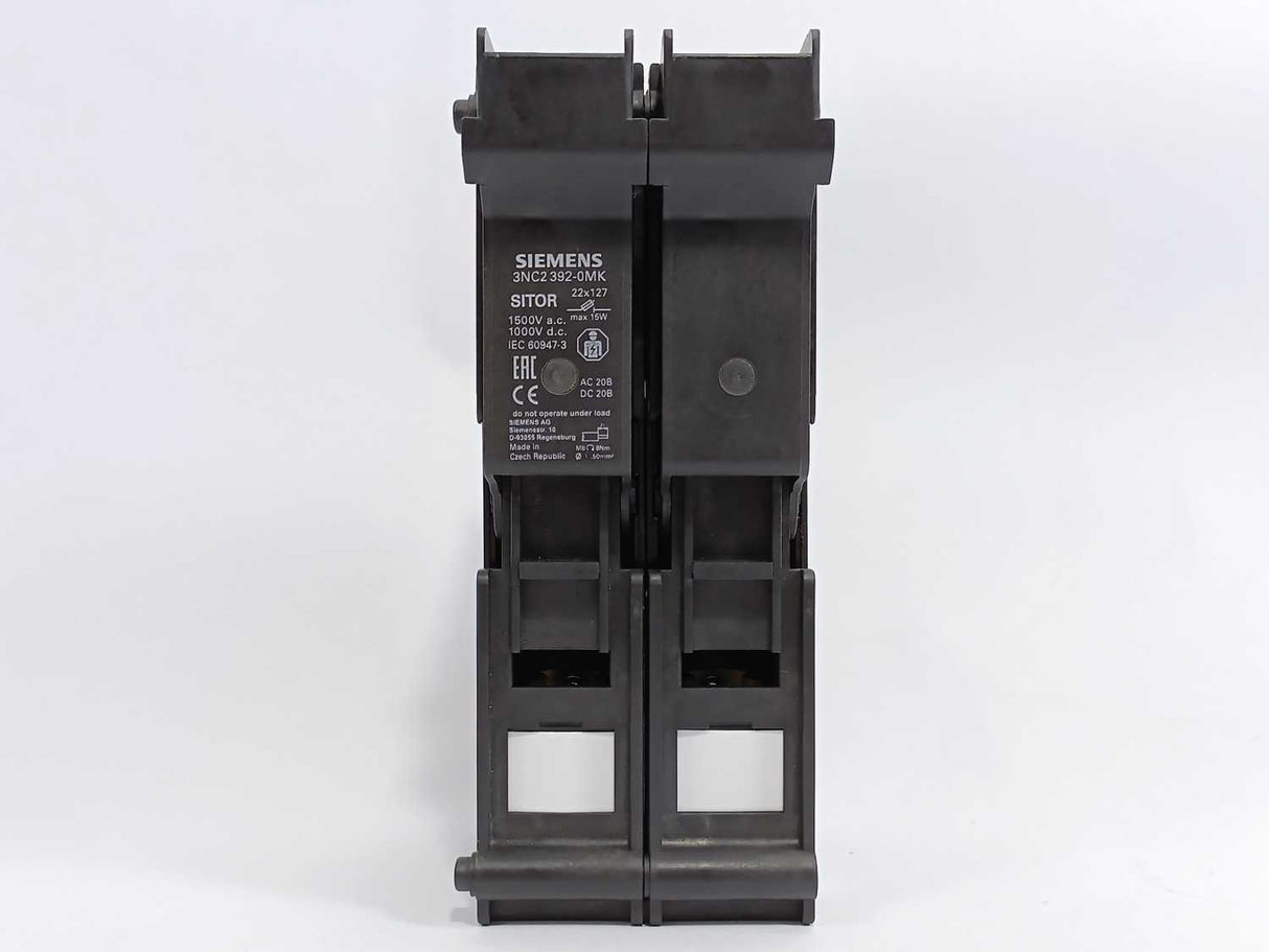 Siemens 3NC2392-0MK SITOR Fuse Holder