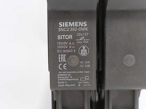 Siemens 3NC2392-0MK SITOR Fuse Holder